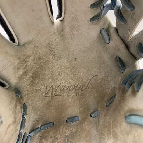 ウィルソン Wilson ワナビーヒーロー 軟式 大人 一般 外野手用 グローブ グラブ 左投げ RHI95A 中古品 野球 7413