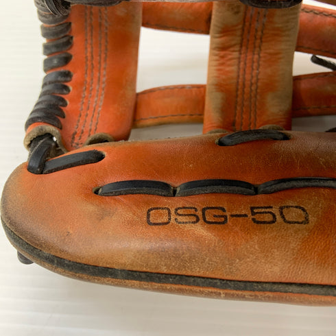 エスエスケイ SSK 硬式 大人 一般 内野手用 グローブ グラブ 右投げ OSG-50 中古品 野球 6572