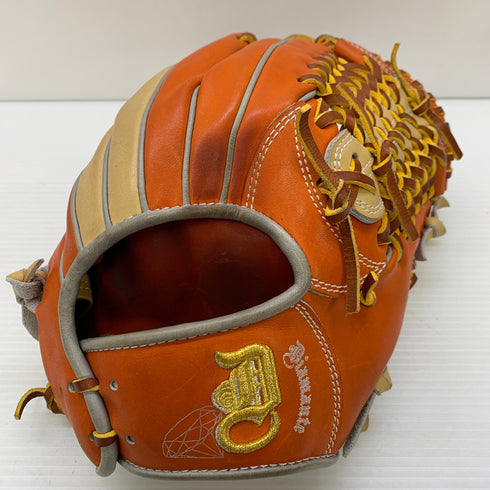 ディアマンテ 硬式 大人 一般 内野手用 グローブ グラブ 右投げ 中古品 野球 8140