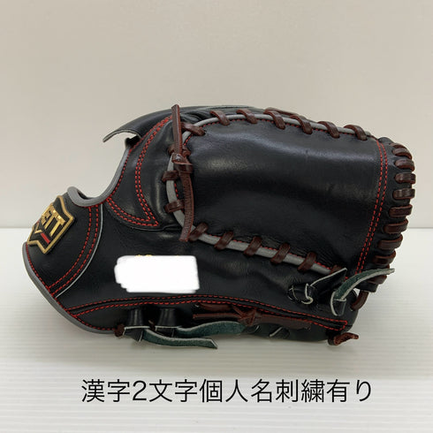 ゼット ZETT プロステイタス 硬式 大人 一般 投手用 グローブ ピッチャー グラブ 右投げ BPG-PRO 中古品 グローブ袋付き 野球 6711