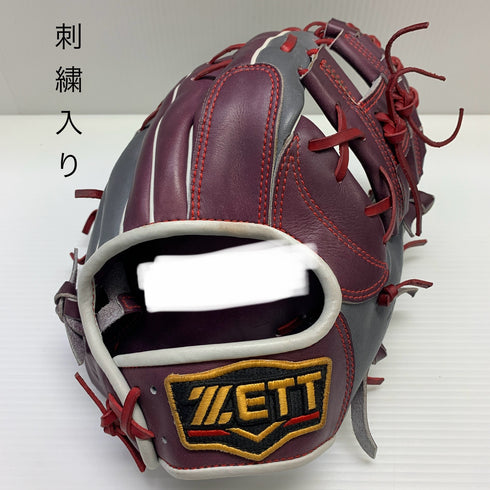 ゼット ZETT プロステイタス オーダー 軟式 大人 一般 内野手用 グローブ グラブ 右投げ BRGPRO 中古品 野球 7392