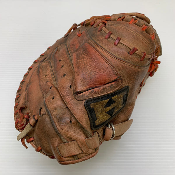 ハイゴールド HI-GOLD 軟式 大人 一般 キャッチャーミット 捕手 グローブ グラブ 右投げ RKG-155M 中古品 野球 6250