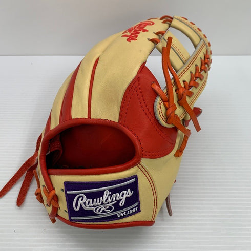 中古品 ローリングス Rawlings HOH スペシャルオーダー 軟式 内野手用グローブ GRSOGHH 4332