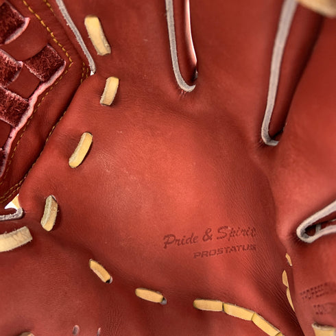 ゼット ZETT プロステイタス 軟式 大人 一般 投手用 グローブ ピッチャー グラブ 右投げ BRGB30564 中古品 野球 6656