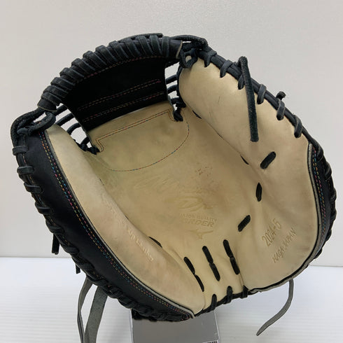 ミズノ MIZUNO ミズノプロ オーダー HAGAJAPAN 硬式 大人 一般 キャッチャーミット 捕手 グローブ グラブ 右投げ 中古品 野球 6701