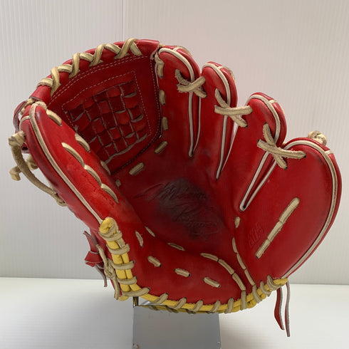 ミズノ MIZUNO ミズノプロ mizunopro 軟式 大人 一般 投手用 グローブ ピッチャー グラブ 右投げ オーダー 中古品 野球 8468