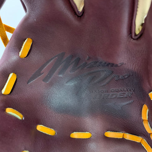 ミズノ MIZUNO ミズノプロ mizunopro HAGAJAPAN 軟式 大人 一般 内野手用 グローブ グラブ 右投げ オーダー 中古品 箱・グローブ袋付き 野球 1112