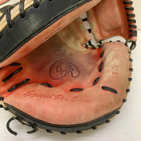 ハタケヤマ HATAKEYAMA PRO-M8 軟式 大人 一般 キャッチャーミット 捕手 グローブ グラブ 右投げ 中古品 野球 9901
