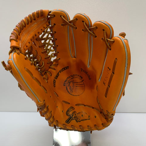 久保田スラッガー KUBOTA SLUGGER 軟式 大人 一般 内野手用 グローブ グラブ 右投げ KSN-D1 中古品 グローブ袋付き 野球 7073