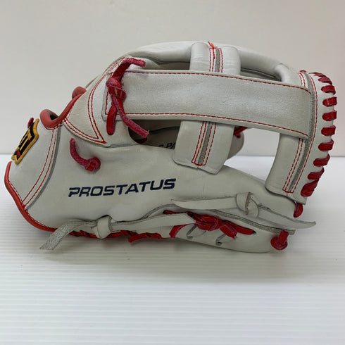 ゼット ZETT プロステイタス 軟式 大人 一般 内野手用 グローブ グラブ 右投げ BRGPRO 中古品 野球 6758