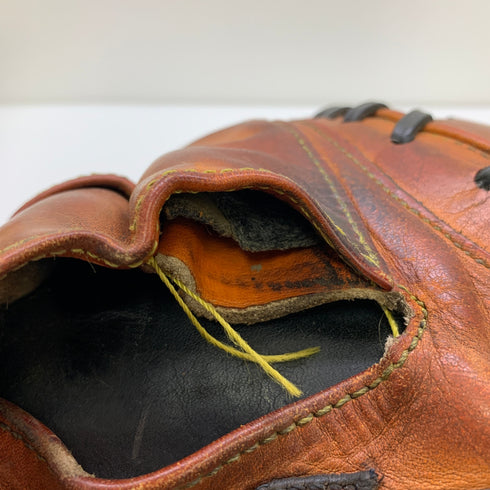 ハタケヤマ HATAKEYAMA 硬式 大人 一般 キャッチャーミット 捕手 グローブ グラブ 右投げ 中古品 野球 1110