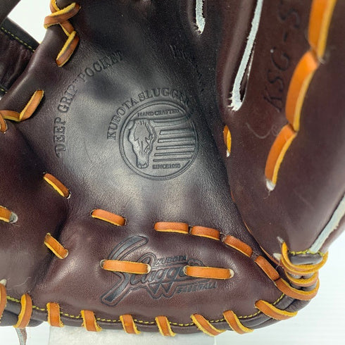 中古品 久保田スラッガ ー KUBOTA SLUGGER プロモデル 硬式 外野手用グローブ KSG-SPL 3735