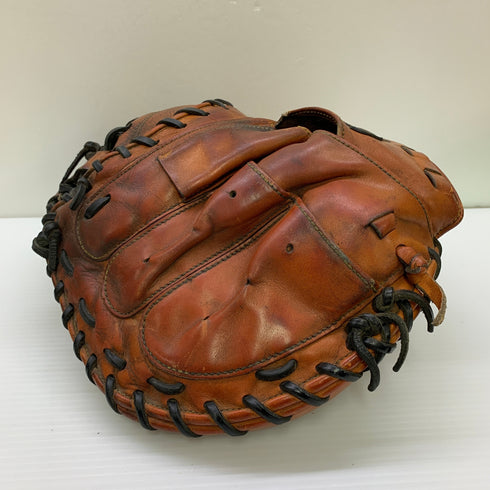 ハタケヤマ HATAKEYAMA 硬式 大人 一般 キャッチャーミット 捕手 グローブ グラブ 右投げ 中古品 野球 1110