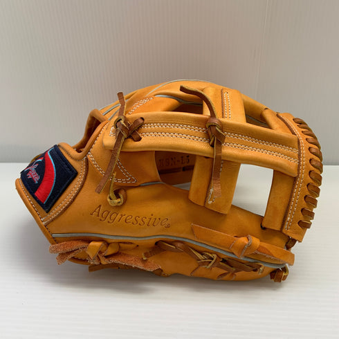 久保田スラッガー KUBOTA SLUGGER KSN-L5 軟式 大人 一般 内野手用 グローブ グラブ 右投げ 中古品 野球 1349