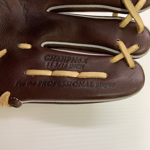 ローリングス Rawlings HOH PREMIUM N6X GH6HPN6X 硬式 大人 一般 内野手用 グローブ グラブ 右投げ 中古品 グローブ袋付き 野球 8662