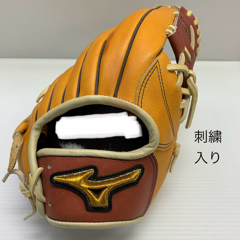 ミズノ MIZUNO ミズノプロ オーダー 軟式 大人 一般 内野手用 グローブ グラブ 右投げ 中古品 野球 7026