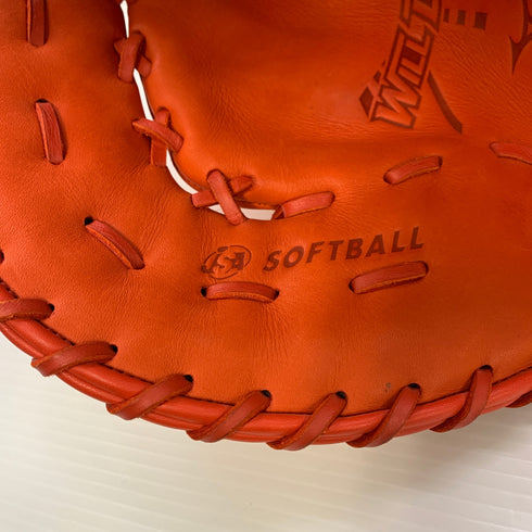 ミズノ MIZUNO ウィルドライブ ソフトボール用 大人 一般 ファーストミット 一塁手 グローブ グラブ 左投げ 1AJGS27800 中古品 野球 6809