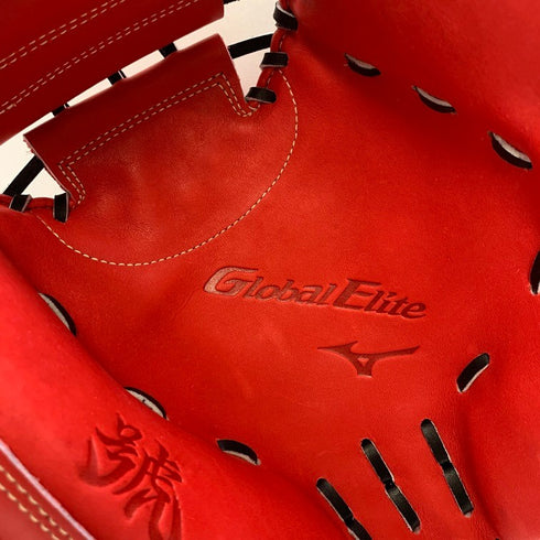 中古品 ミズノ MIZUNO グローバルエリート 號 SAKEBI 硬式 キャッチャーミット 1AJCH32500 5653