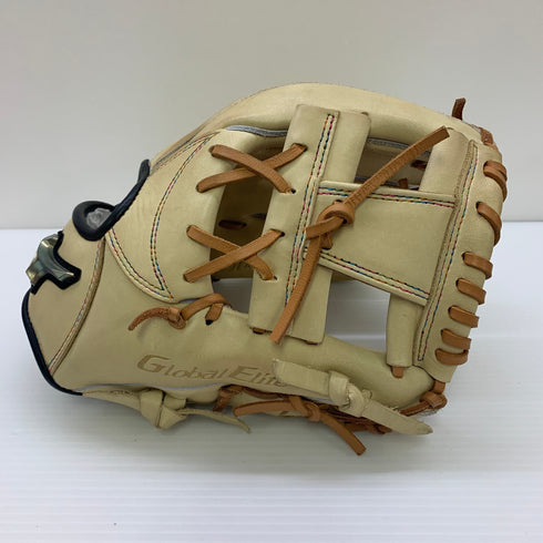 ミズノ MIZUNO グローバルエリート Global Elite 1AJGS32313 ソフトボール用 大人 一般 内野手用 グローブ グラブ 右投げ 中古品 野球 9164