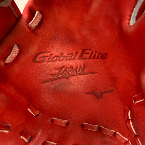 ミズノ MIZUNO グローバルエリート Global Elite 1AJGH29307 硬式 大人 一般 外野手用 グローブ グラブ 右投げ 中古品 野球 9608