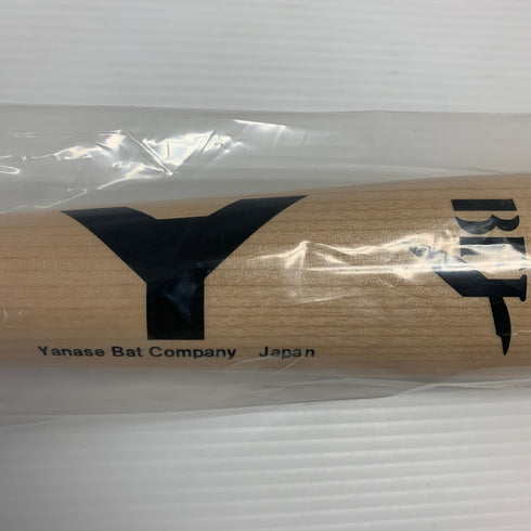 ヤナセ YANASE SPECIAL ORDER 硬式 大人 一般 木製バット(BFJマーク) 未使用品 野球 8309