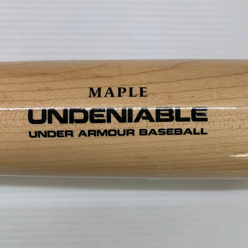 アンダーアーマー Under Armour UA UNDENIABLE 硬式 大人 一般 木製バット(BFJマーク) 野球 7647