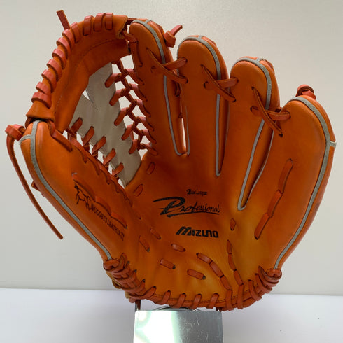 ミズノ MIZUNO ビューリーグ プロフェッショナル 2GN30417 軟式 大人 一般 外野手用 グローブ グラブ 右投げ 中古品 野球 8685