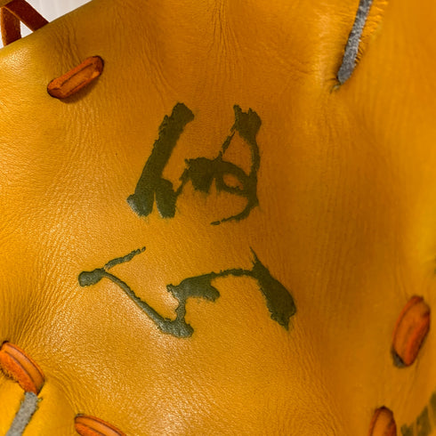 ハタケヤマ HATAKEYAMA KDF-Y14 硬式 大人 一般 内野手用 グローブ グラブ 右投げ 中古品 野球 8535