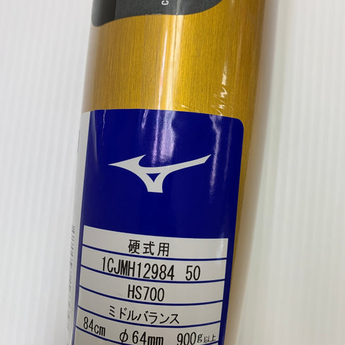 ミズノ MIZUNO グローバルエリート 硬式 大人 一般 金属製バット 1CJMH12984 ミドルバランス 未使用品 野球 7871