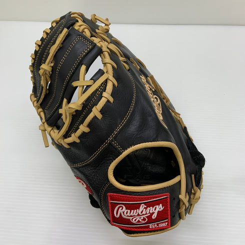 ローリングス Rawlings ハイパーテック GSXHTC3ACD ソフトボール用 大人 一般 ファーストミット 一塁手 グローブ グラブ 左投げ 中古品 野球 9128