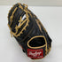 ローリングス Rawlings ハイパーテック GSXHTC3ACD ソフトボール用 大人 一般 ファーストミット 一塁手 グローブ グラブ 左投げ 中古品 野球 9128