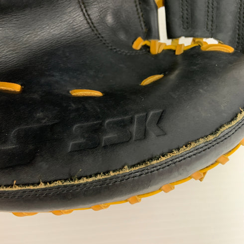 エスエスケイ SSK SMM-2227 軟式 大人 一般 キャッチャーミット 捕手 グローブ グラブ 左投げ 中古品 野球 1409