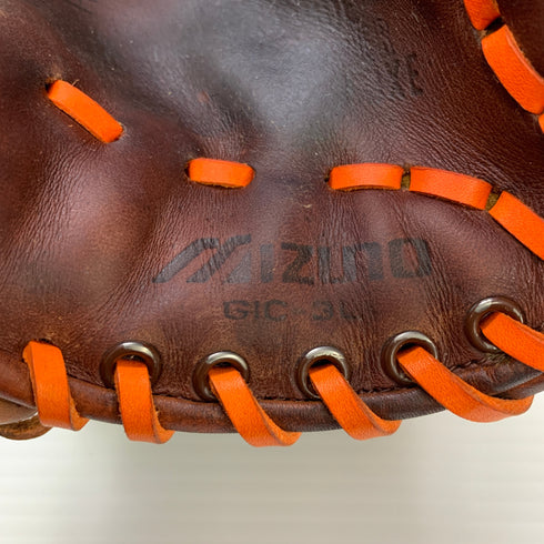 ミズノ MIZUNO ワールドウィン 硬式 大人 一般 内野手用 グローブ グラブ 右投げ GIC-3L 中古品 野球 8279