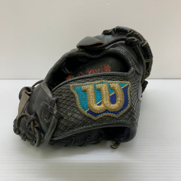 ウィルソン Wilson 17B ベア 硬式 大人 一般 投手用 グローブ ピッチャー グラブ 右投げ 中古品 野球 7838