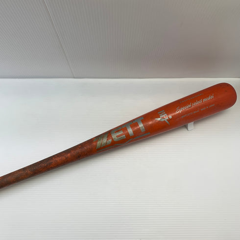 ゼット ZETT スペシャルセレクトモデル 硬式 大人 一般 木製バット(BFJマーク) BWT14713 中古 野球 8525