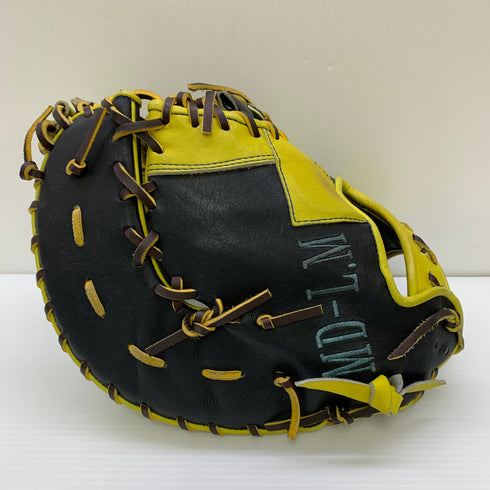 フロムベース 硬式 大人 一般 ファーストミット 一塁手 グローブ グラブ 右投げ オーダー 中古品 野球 1010