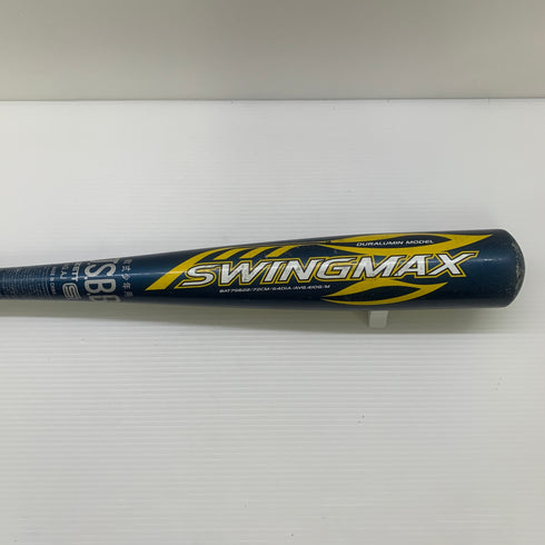 ゼット ZETT SWINGMAX 少年軟式 子ども 金属製バット BAT75822 ミドルバランス 中古 野球 8125