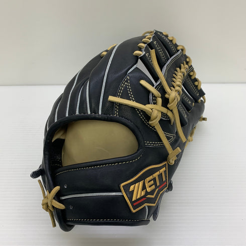 ゼット ZETT プロステイタス 軟式 大人 一般 外野手用 グローブ グラブ 右投げ BRGB815S 中古品 グローブ袋付き 野球 6000