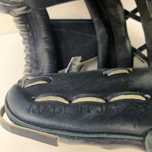デルタ 軟式 大人 一般 内野手用 グローブ グラブ 右投げ 中古品 グローブ袋付き 野球 9385