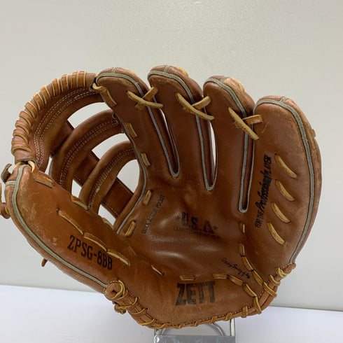 ゼット ZETT ZPSG-8BB 硬式 大人 一般 外野手用 グローブ グラブ 右投げ 中古品 野球 9920