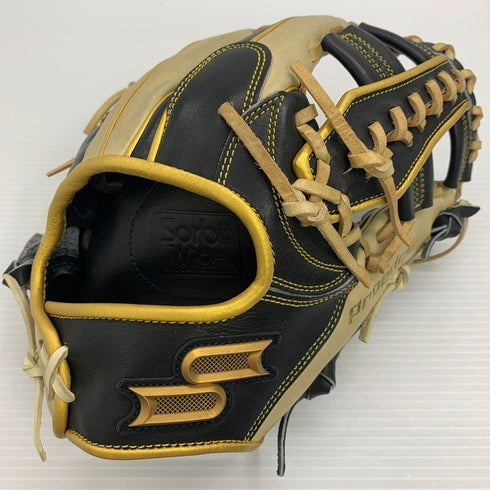 中古品 SSK プロエッジ オーダー 軟式 内野手用グローブ 袋有り 3983