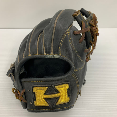 中古品 ハイゴールド Hi-Gold 硬式 内野手用グローブ TKW-104 3892