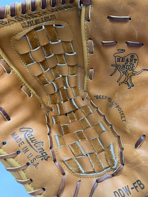 中古品 ローリングス Rawlings HOH 特注品 硬式 ファーストミット DDW-FB 3692