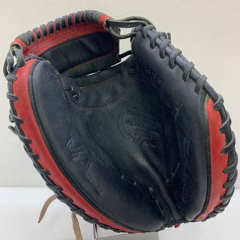 ハタケヤマ HATAKEYAMA TH-SH62 軟式 大人 一般 キャッチャーミット 捕手 グローブ グラブ 右投げ 中古品 野球 9377