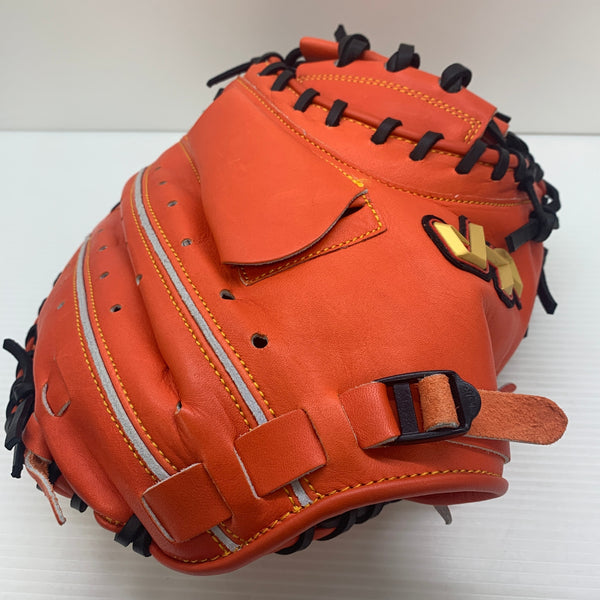 ハタケヤマ HATAKEYAMA TH 軟式 大人 一般 キャッチャーミット 捕手 グローブ グラブ 右投げ TH-M8VASB 中古品 野球 7378