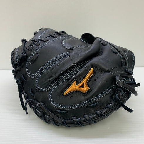 ミズノ MIZUNO ミズノプロ 硬式 大人 一般 キャッチャーミット 捕手 グローブ グラブ 右投げ 1AJGH91900 中古品 グローブ袋付き 野球 6333