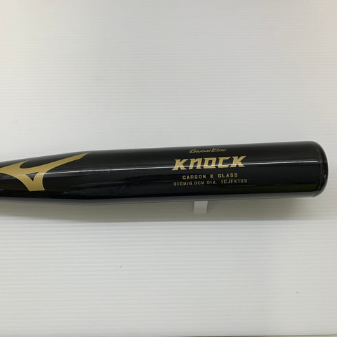 ミズノ MIZUNO グローバルエリート ノックバット用 練習 木製バット 1CJFK103 中古 野球 7848