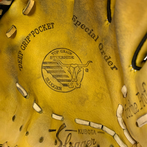 久保田スラッガー KUBOTA SLUGGER 硬式 大人 一般 内野手用 グローブ グラブ 右投げ オーダー 中古品 野球 9524