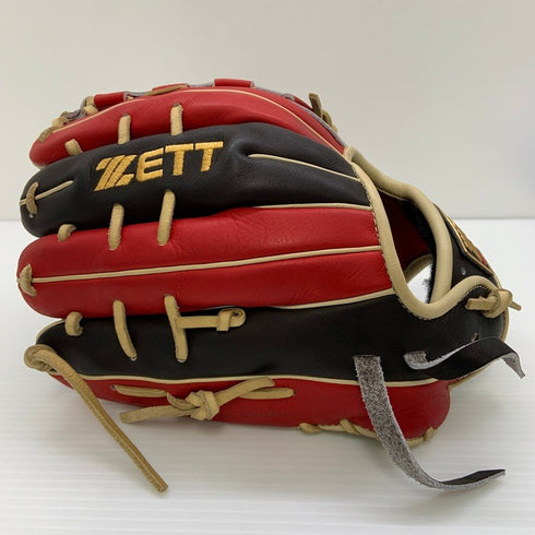 中古品 ゼット ZETT プロステイタス オーダー 限定 軟式 内野手用グローブ BRGB30561T 5474