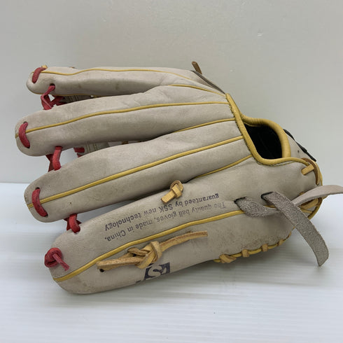 エスエスケイ SSK POS-8700F ソフトボール用 大人 一般 外野手用 グローブ グラブ 右投げ 中古品 野球 9489